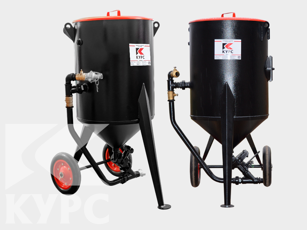Купить пескоструйный аппарат PST-200 с комплектующими в Москве | Курс