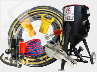 Комплект STANDART+ на базе пескоструйного аппарата PST-75 с КПДУ