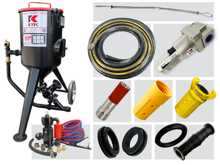 Комплект COMFORT+ на базе пескоструйного аппарата PSТ-25 с КПДУ